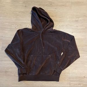 TNA Aritzia Velour Hoodie